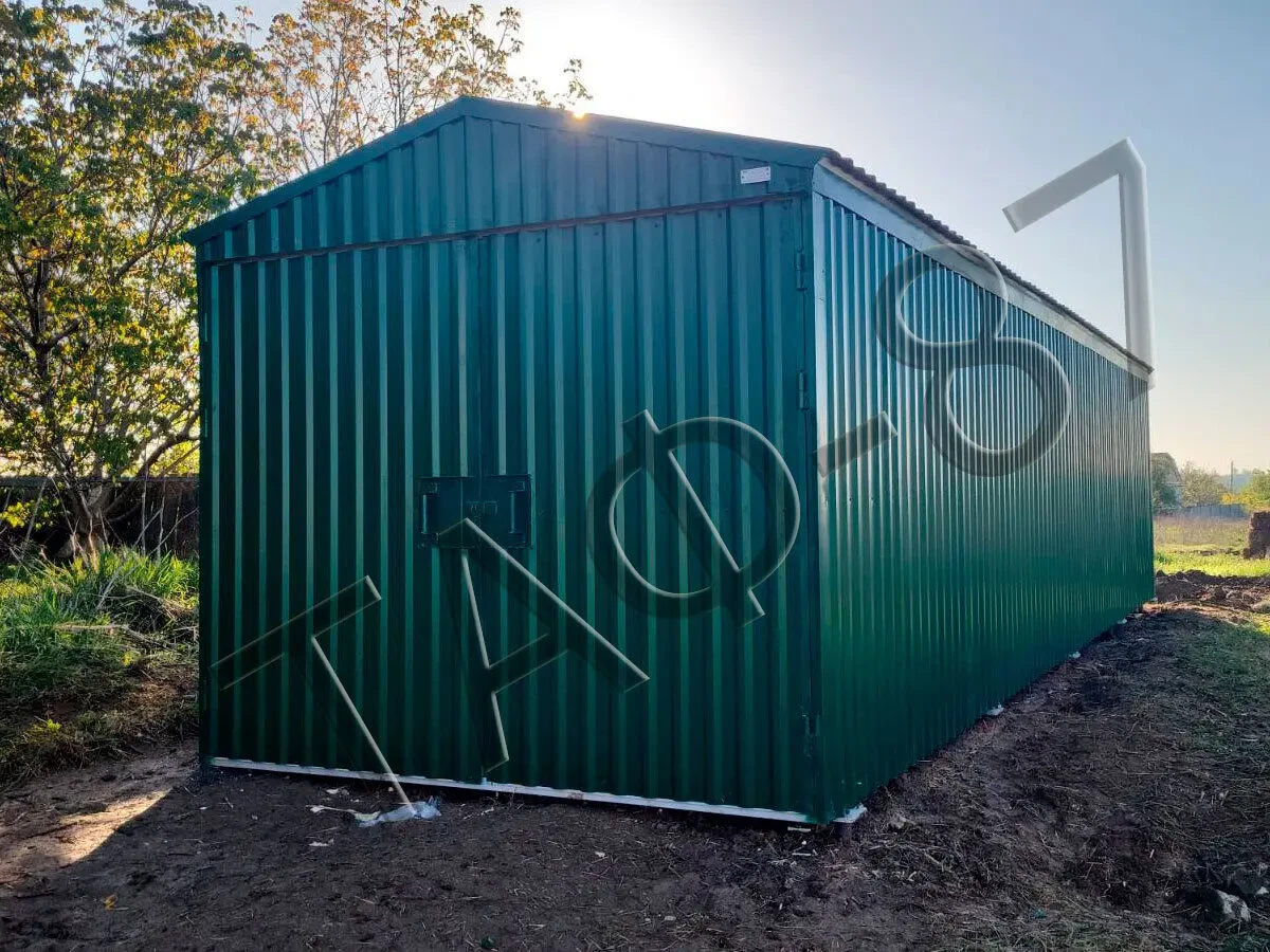 Гараж металевий утеплений 2