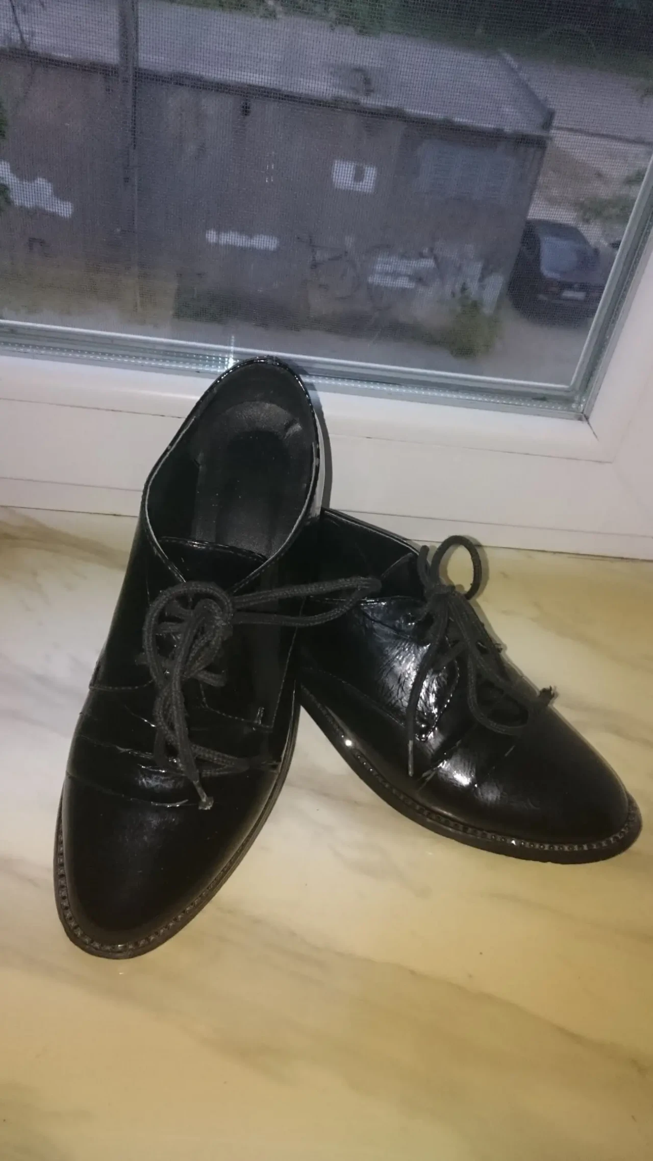 Туфли  - оксфорды женские чёрные 39 10