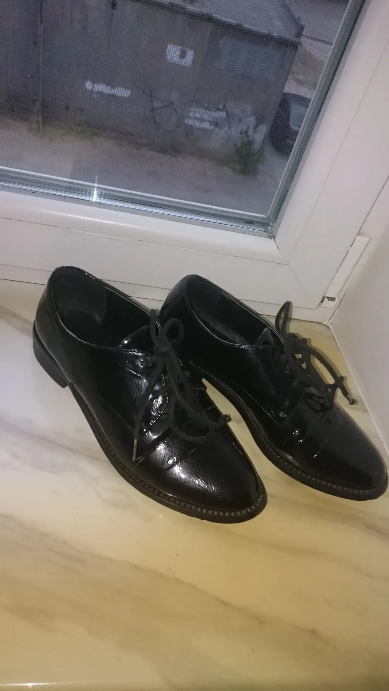 Туфли  - оксфорды женские чёрные 39 8