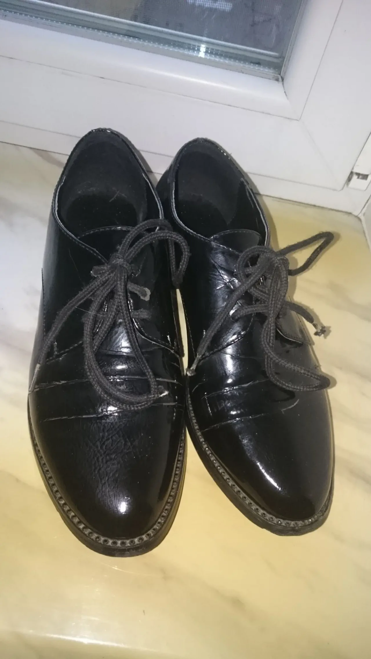 Туфли  - оксфорды женские чёрные 39 2