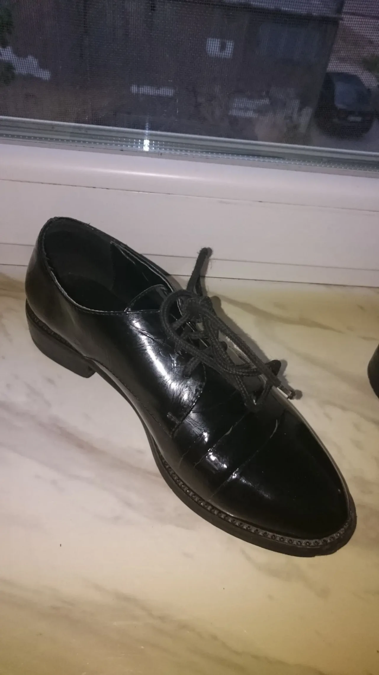 Туфли  - оксфорды женские чёрные 39