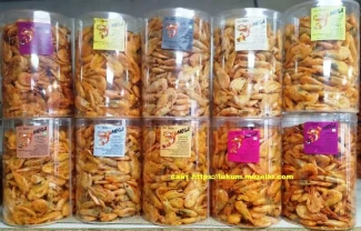 Креветка сушеная тубус 0,5кг оригинал сметана-зелень папрка сыр чеснок