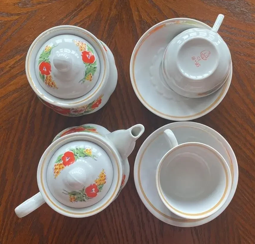 Сервиз чайный Мальвы 14 предметов Сумы 8