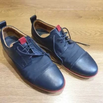 Туфли спортивные кожаные фирменные р. 41