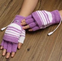 Перчатки для работы за компьютером согревающие с USB