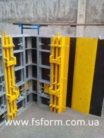 Опалубка вертикальна, Опалубка стінова, Опалубка для колон