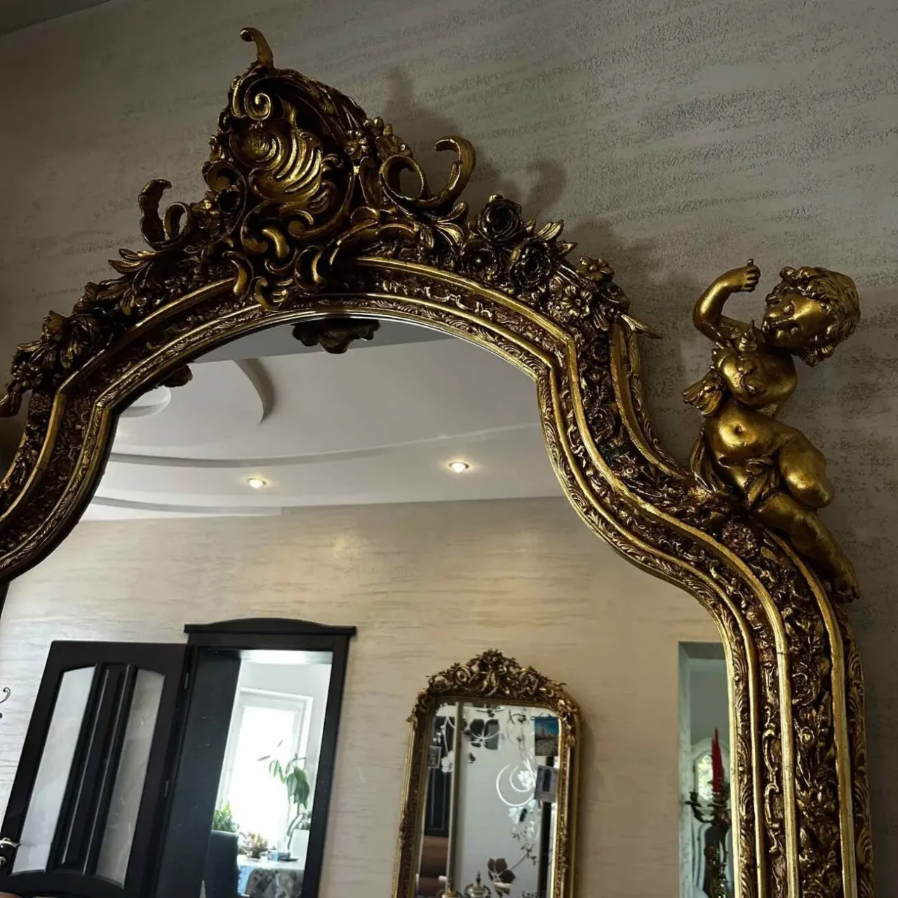 Дзеркало бароко настінне велике 8