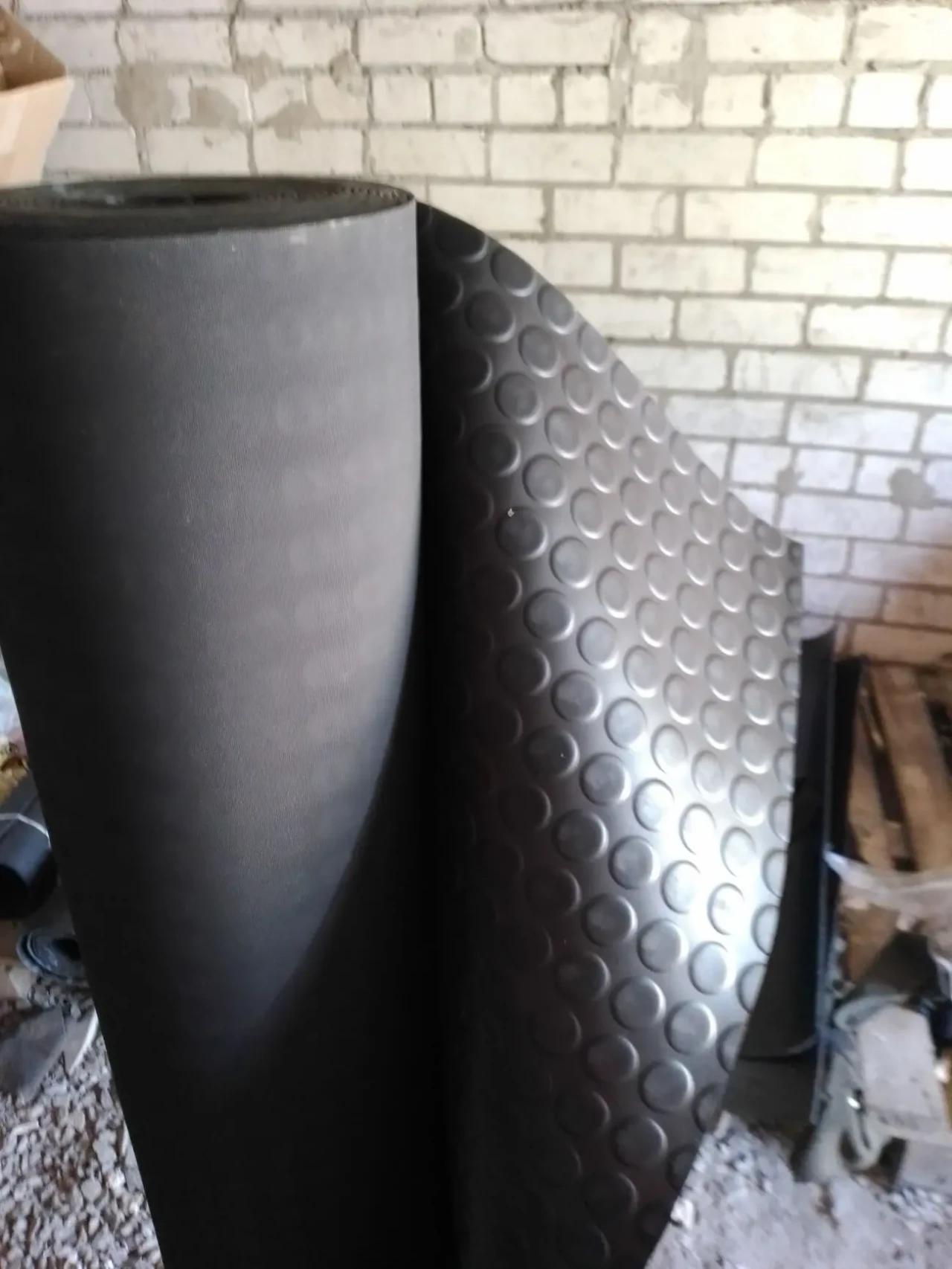 Напольное резиновое покрытие - дорожка 4