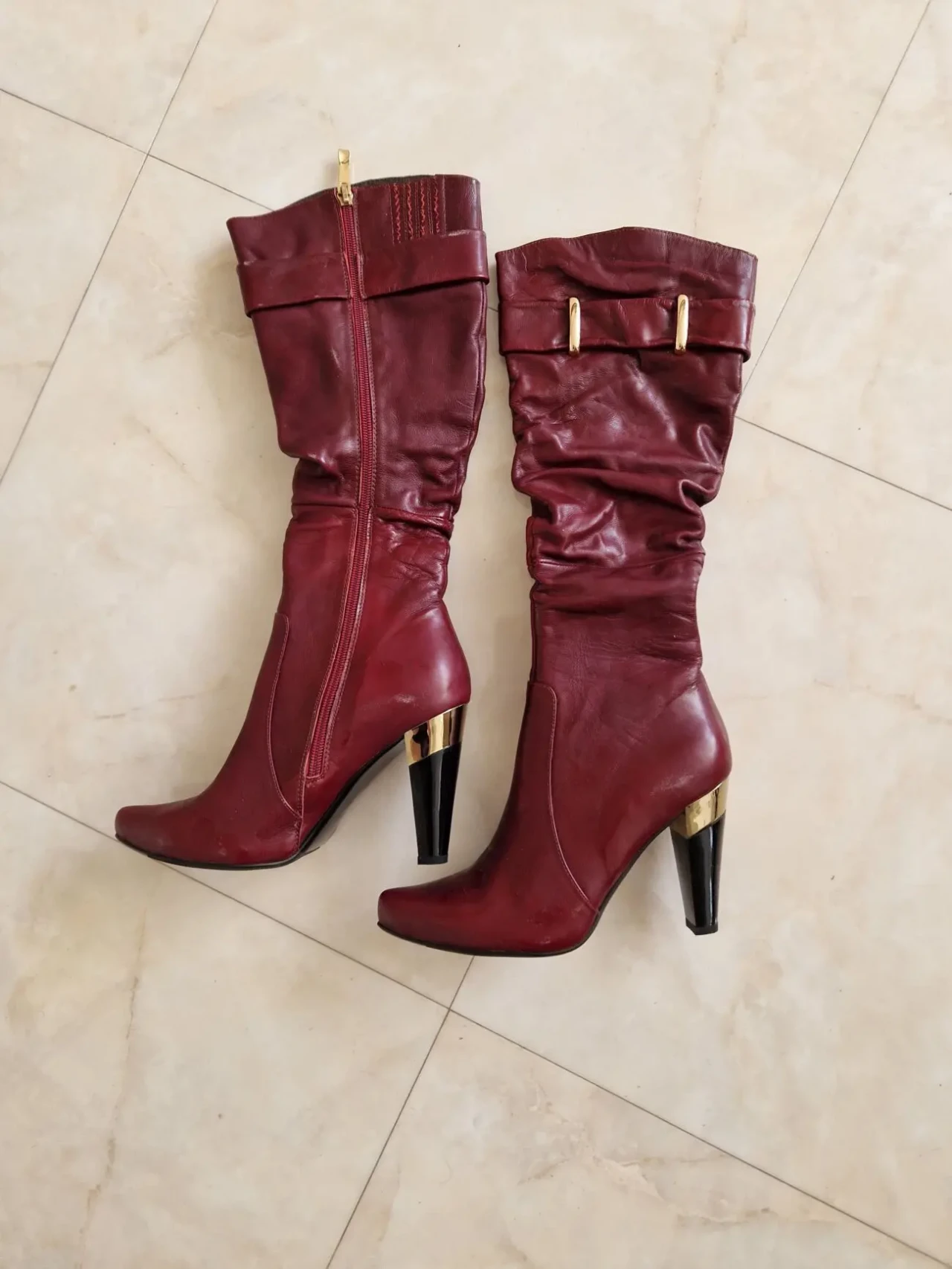 Нові жіночі демісезонні чоботи з натуральної шкіри. 2