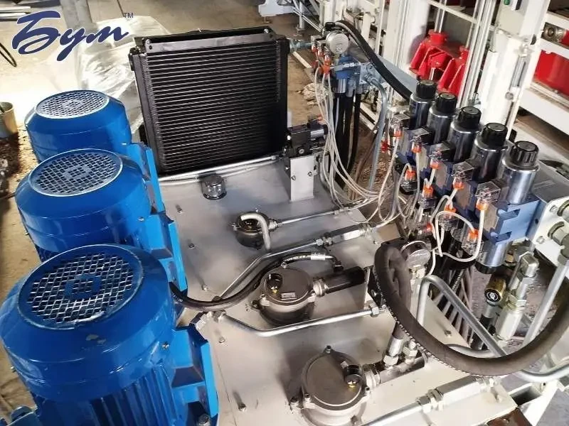 Вібропрес БП-480 автомат для виробництва плитки, бордюрів, блоків 7