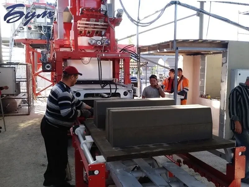 Вібропрес БП-480 автомат для виробництва плитки, бордюрів, блоків 2