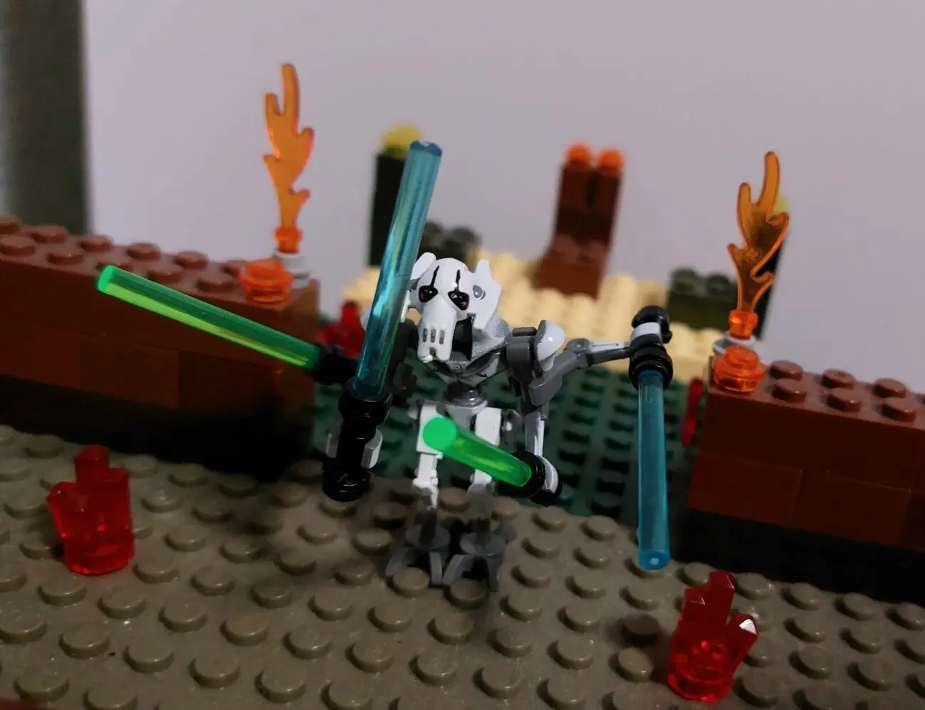 Lego star wars Лего Звёздные Войны минифигурки дроидов Боевой дроид B1 7