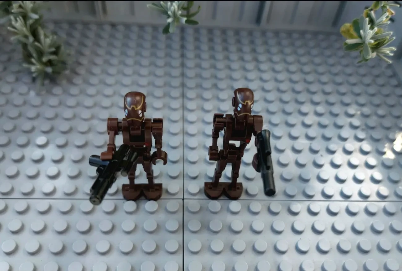 Lego star wars Лего Звёздные Войны минифигурки дроидов Боевой дроид B1 3