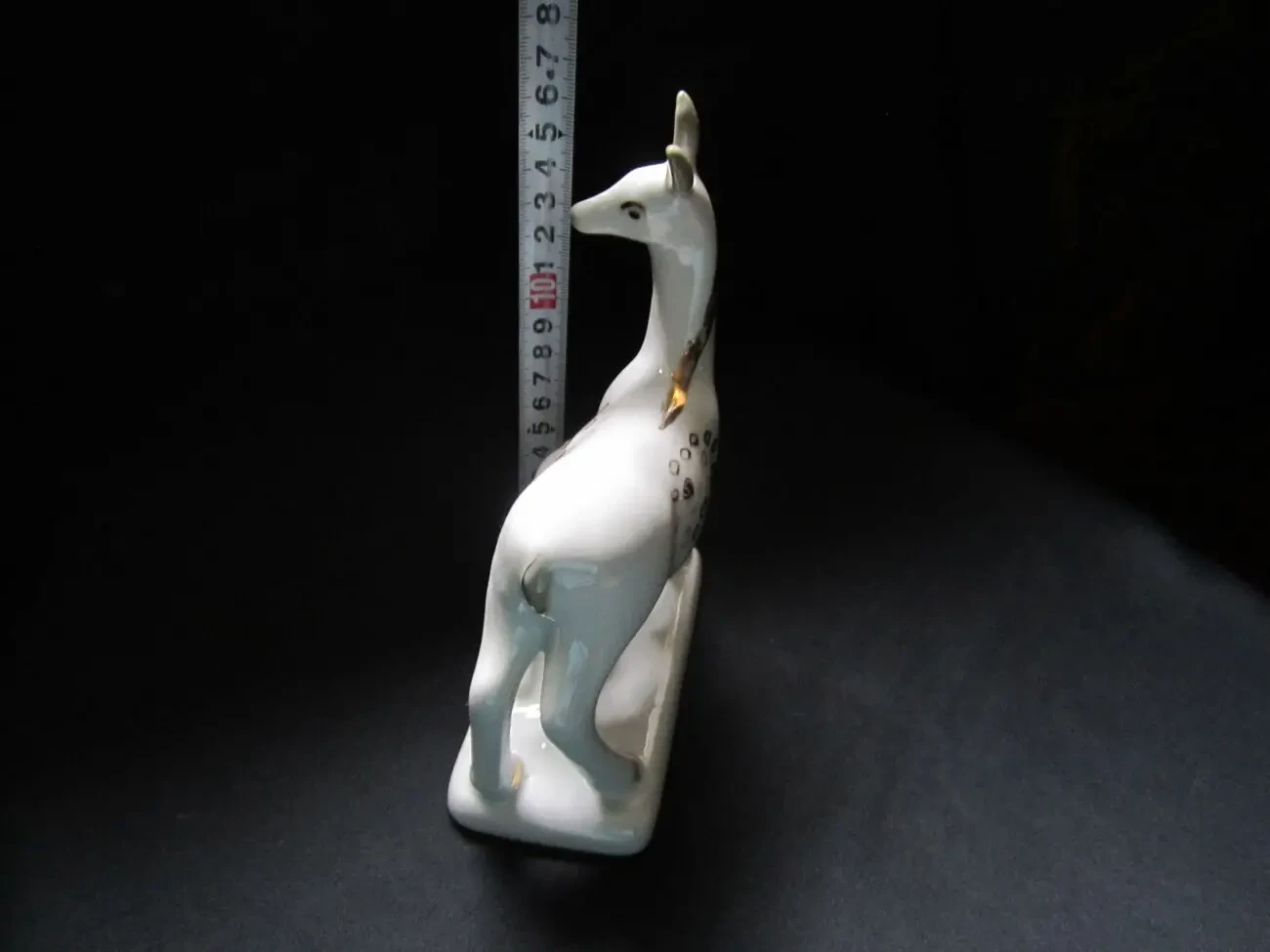 Фарфоровая статуэтка Олениха с олененком ЗХК Полонное 5