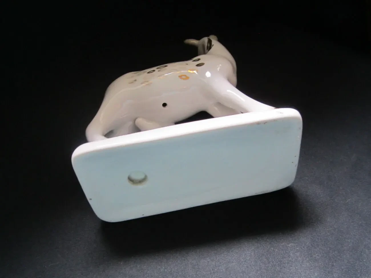 Фарфоровая статуэтка Олениха с олененком ЗХК Полонное 6