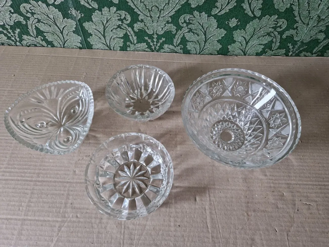 Салатниці кришталеві