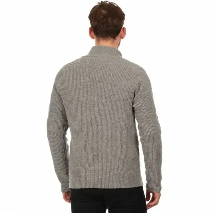 COS Швеция р. L/50 мужской свитер 75% шерсть шерстяной зимний вязаный 2