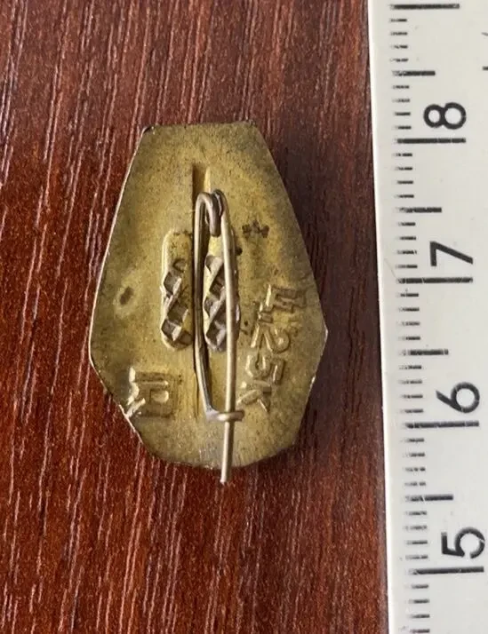 Значок детский Олимпиада-80 Олимпийский мишка 6 см 8