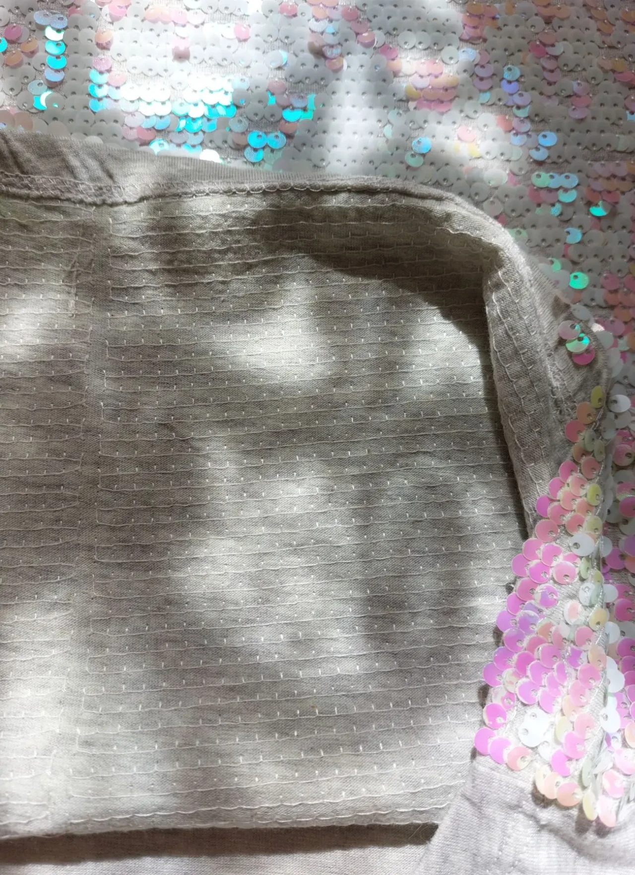 Новая стильная женская футболка в пайетки Superstar размер Xs 8