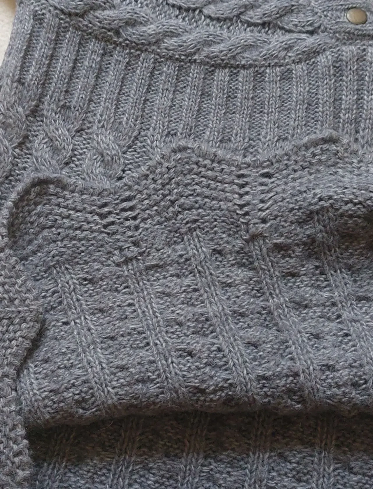 Женский теплый вязаный свитер жилетка Hb размер Xs-s Турция 8