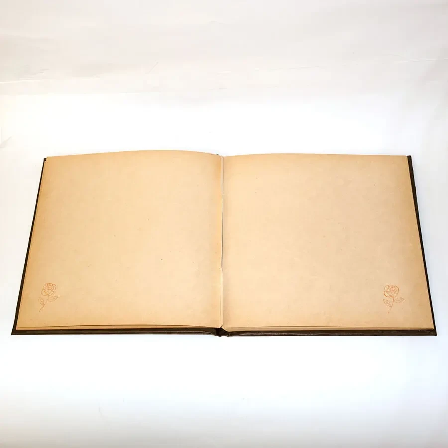 Винтажный Свадебный альбом для фотографий классический фотоальбом 5