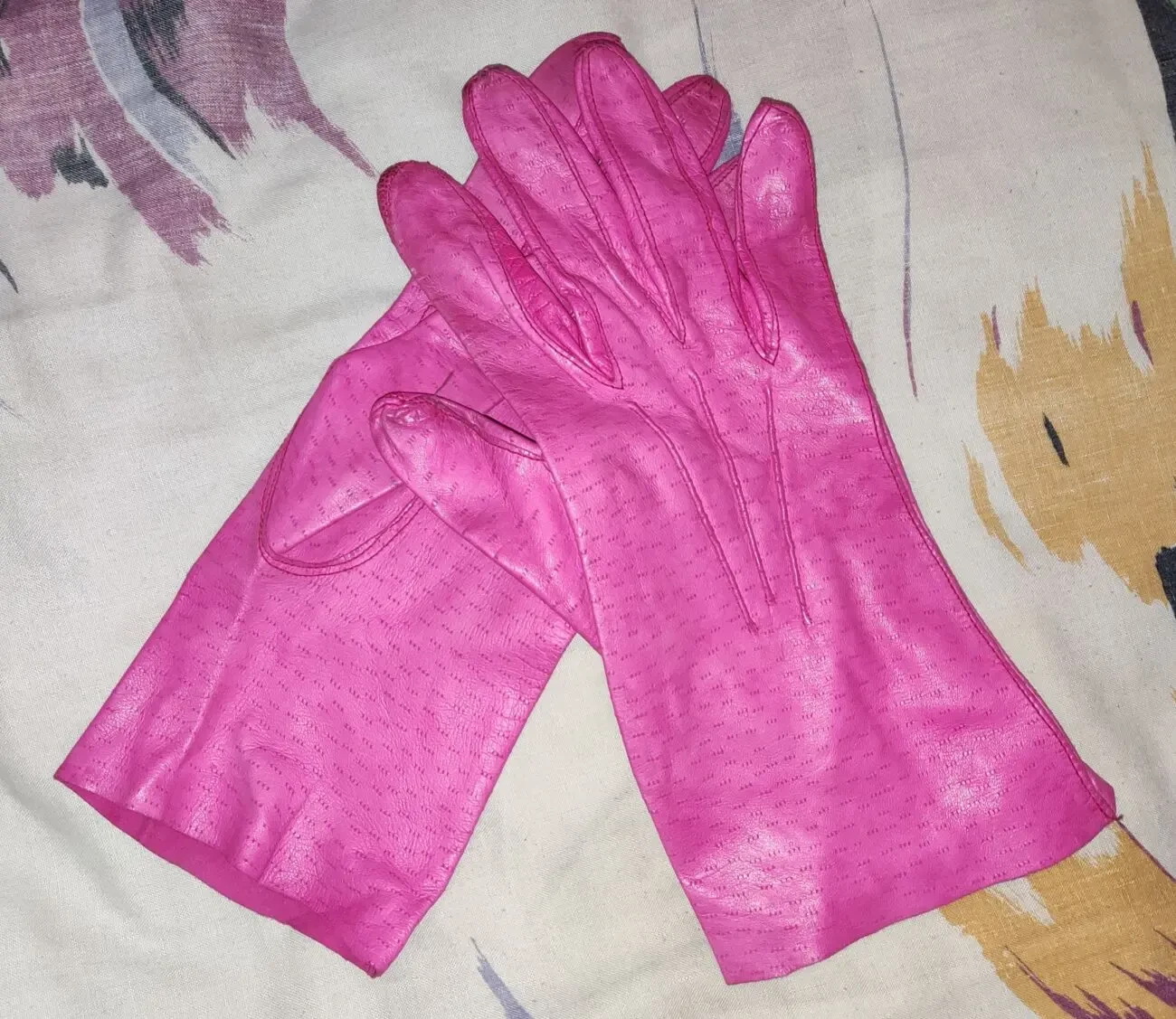 Кожаные, демисезонные перчатки Pittards 2