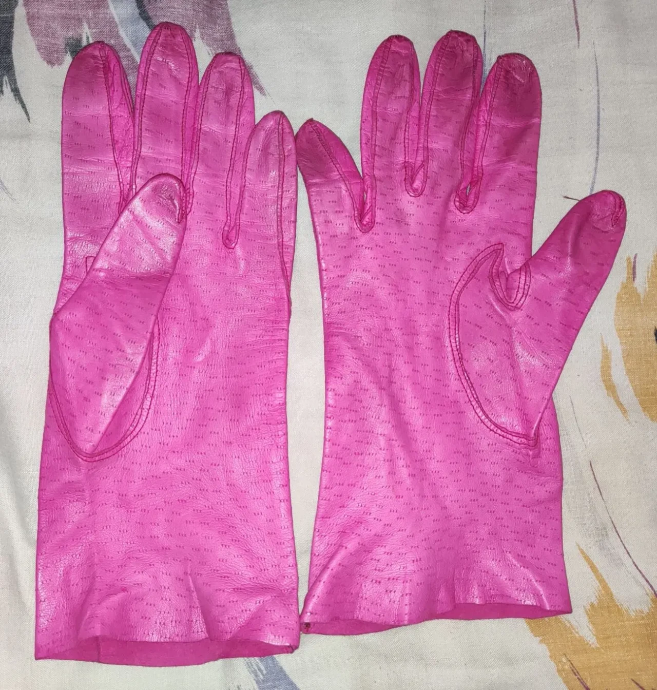 Кожаные, демисезонные перчатки Pittards 5