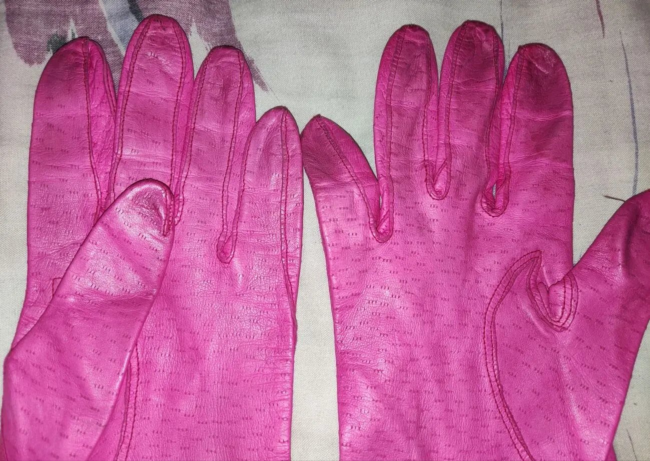 Кожаные, демисезонные перчатки Pittards 6