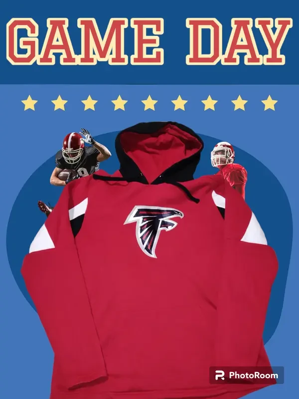 Толстовка, кофта с капюшоном Fanatics NFL Atalanta Falcons, Jones