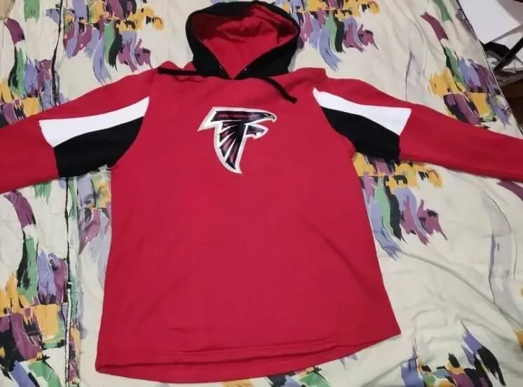 Толстовка, кофта с капюшоном Fanatics NFL Atalanta Falcons, Jones 3