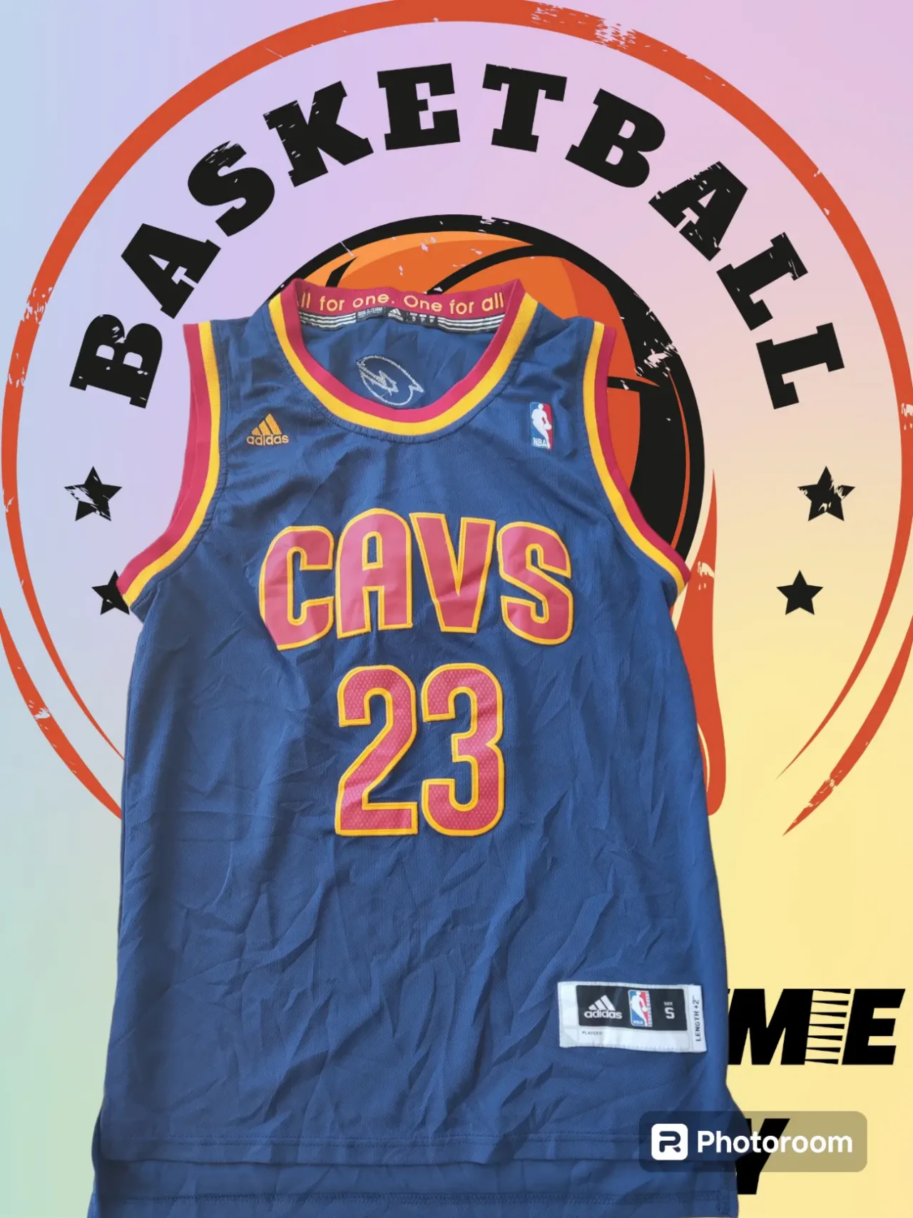 Баскетбольная майка Adidas NBA Cleveland Cavaliers, James