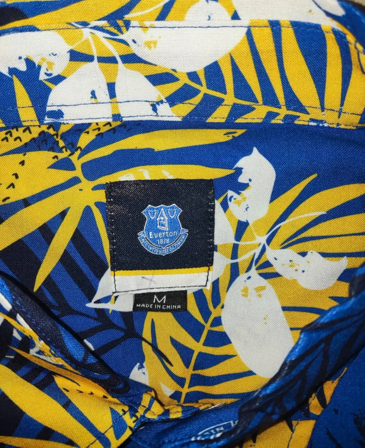 Футбольная летняя рубашка гавайка FC Everton,э 4