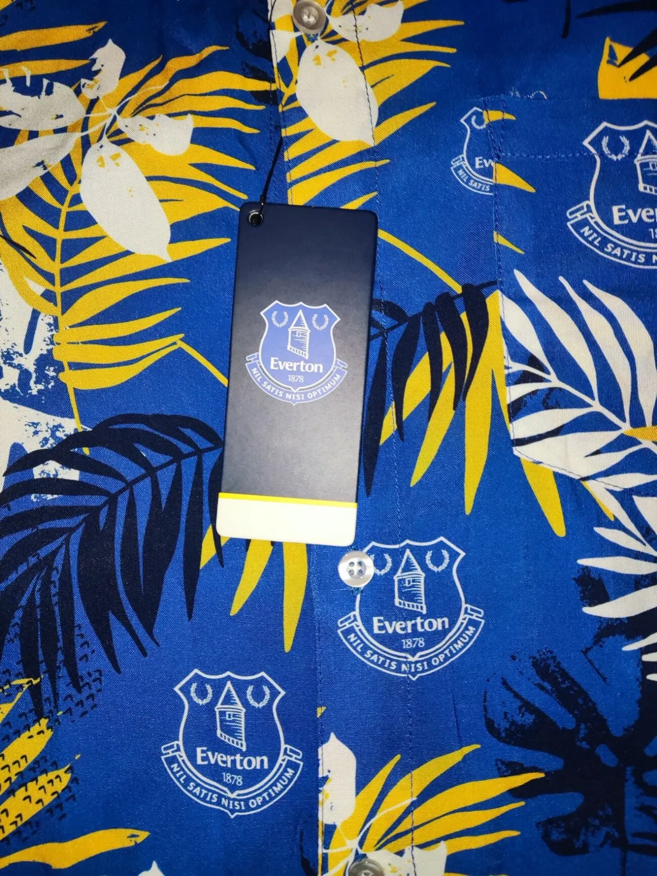 Футбольная летняя рубашка гавайка FC Everton,э 7