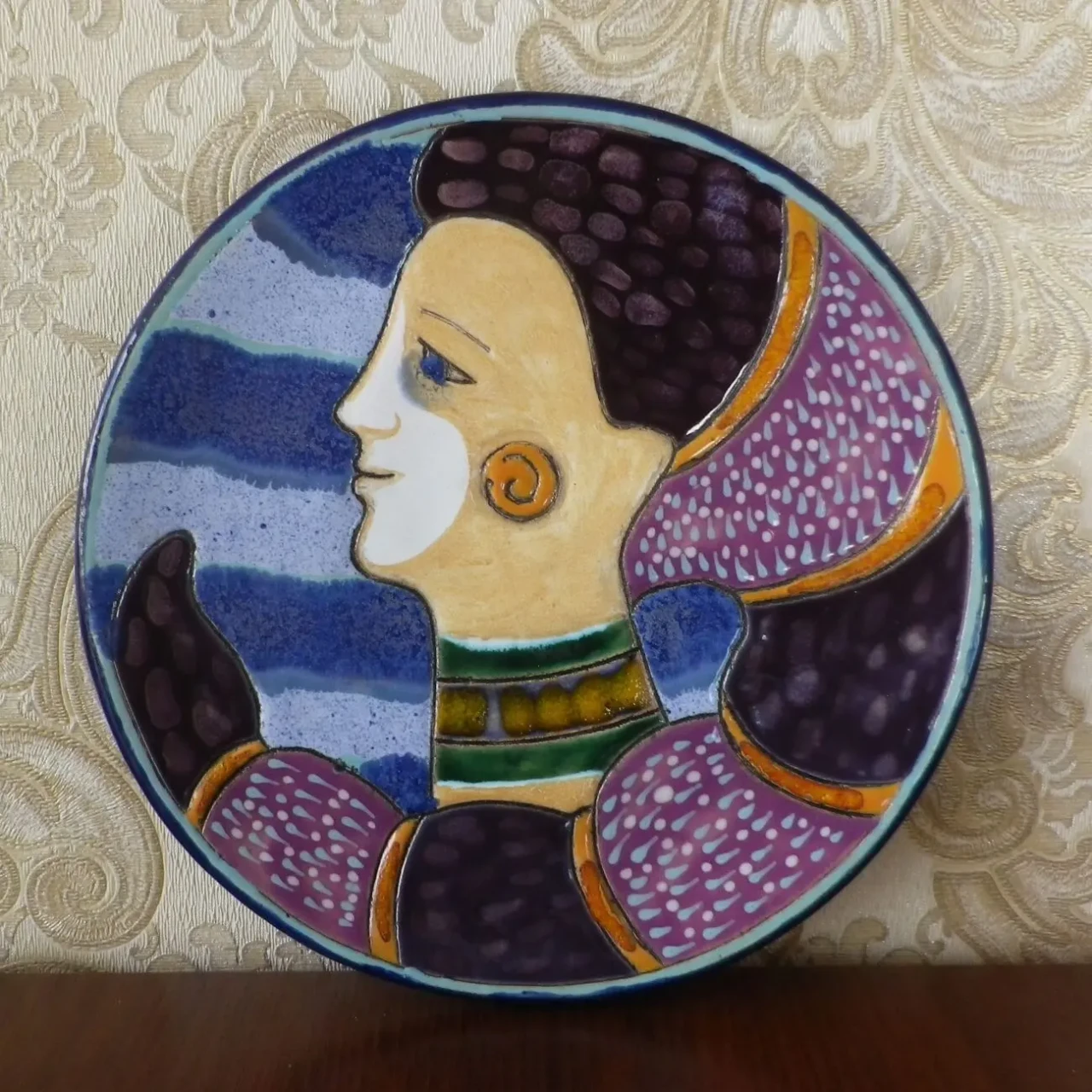 Тарелка декоративная Знаки Зодиака - Скорпион 23 см