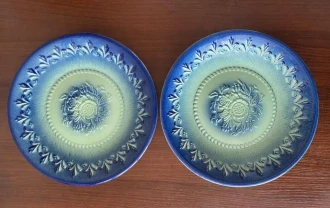 Два Блюда Хлебницы Сухарницы Букет Ленинград Стройфаянс