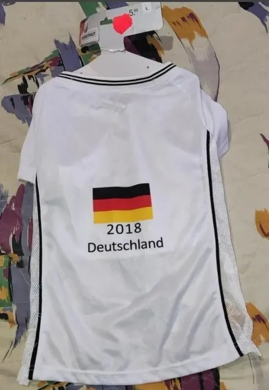 Попона-футболка Cermany 2018 для собаки