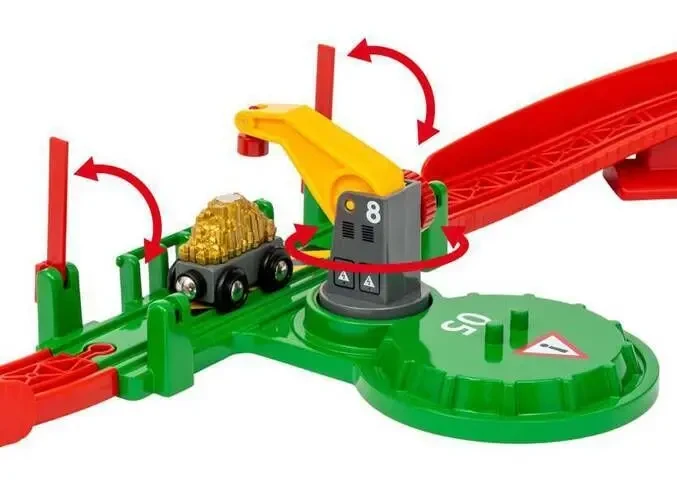 Дерев'яна залізниця Brio (Бріо) 36010 Вантажний гірський комплекс 9