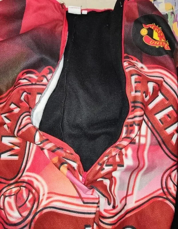 Подростковая пижама-комбинезон FC Manchester United 5