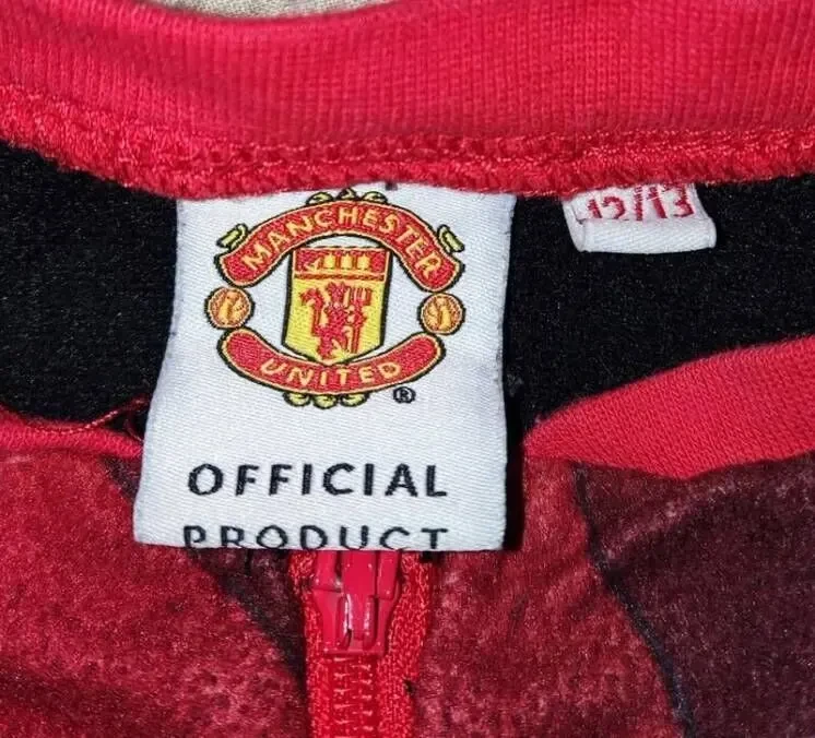 Подростковая пижама-комбинезон FC Manchester United 6