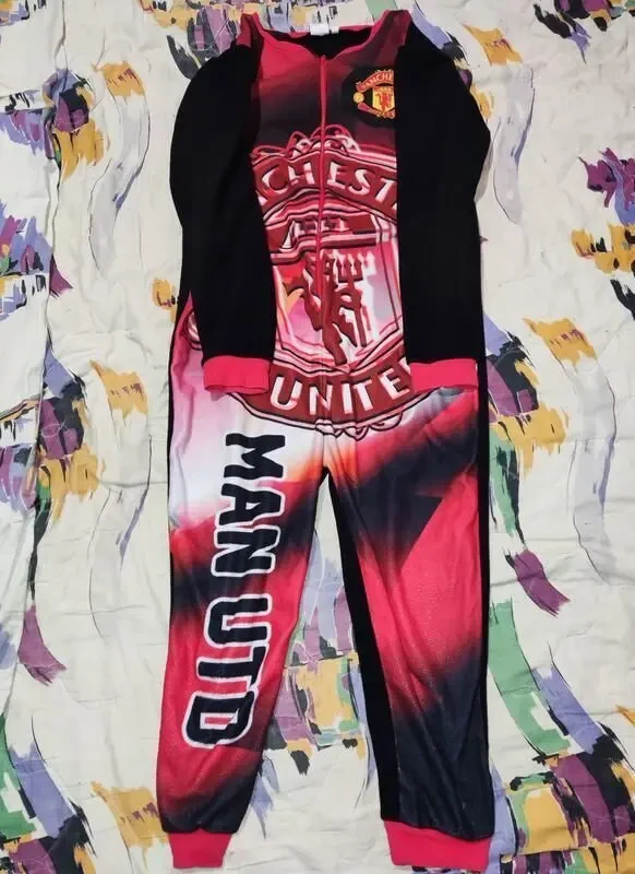 Подростковая пижама-комбинезон FC Manchester United 2