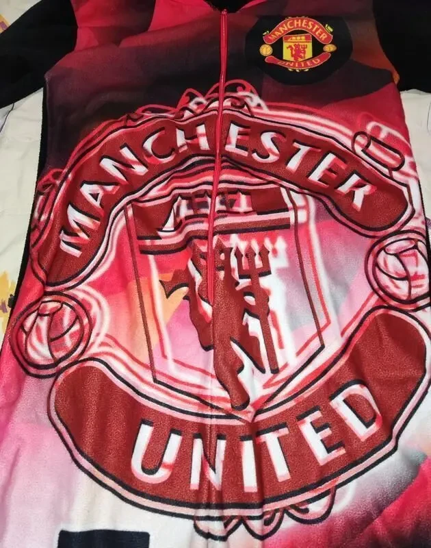 Подростковая пижама-комбинезон FC Manchester United 4