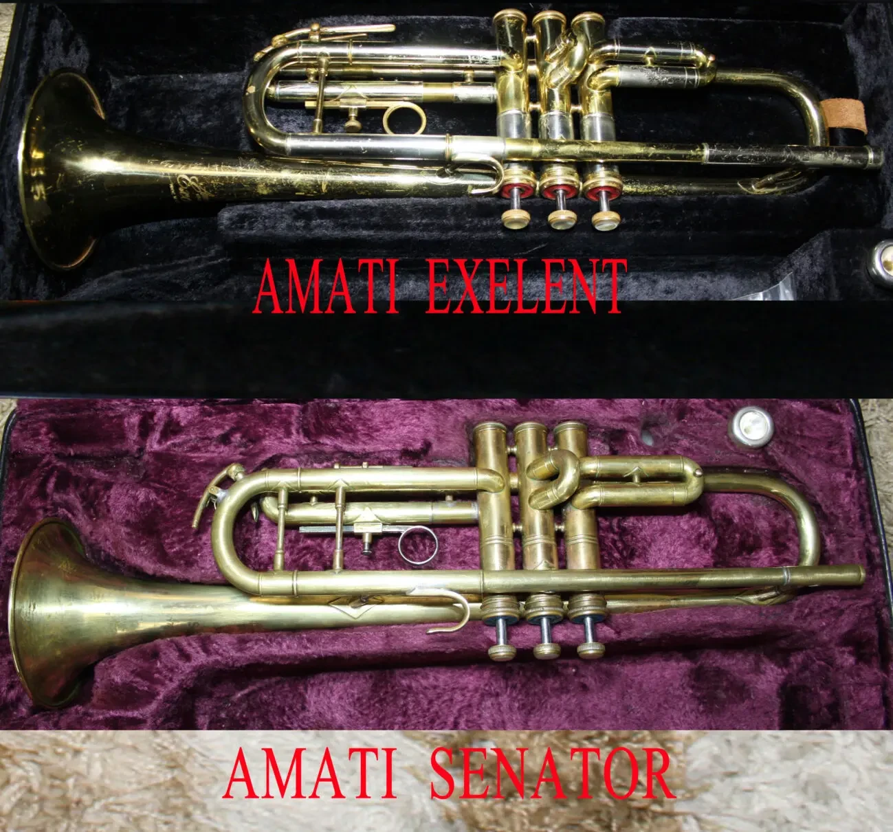 Музичні труби Amati, B S, Weltklang, Jupiter, Мундштуки . 2