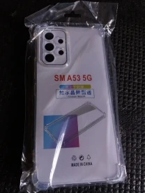 Чохол- бампер з посиленими кутами на Samsung Galaxy A53 5G.