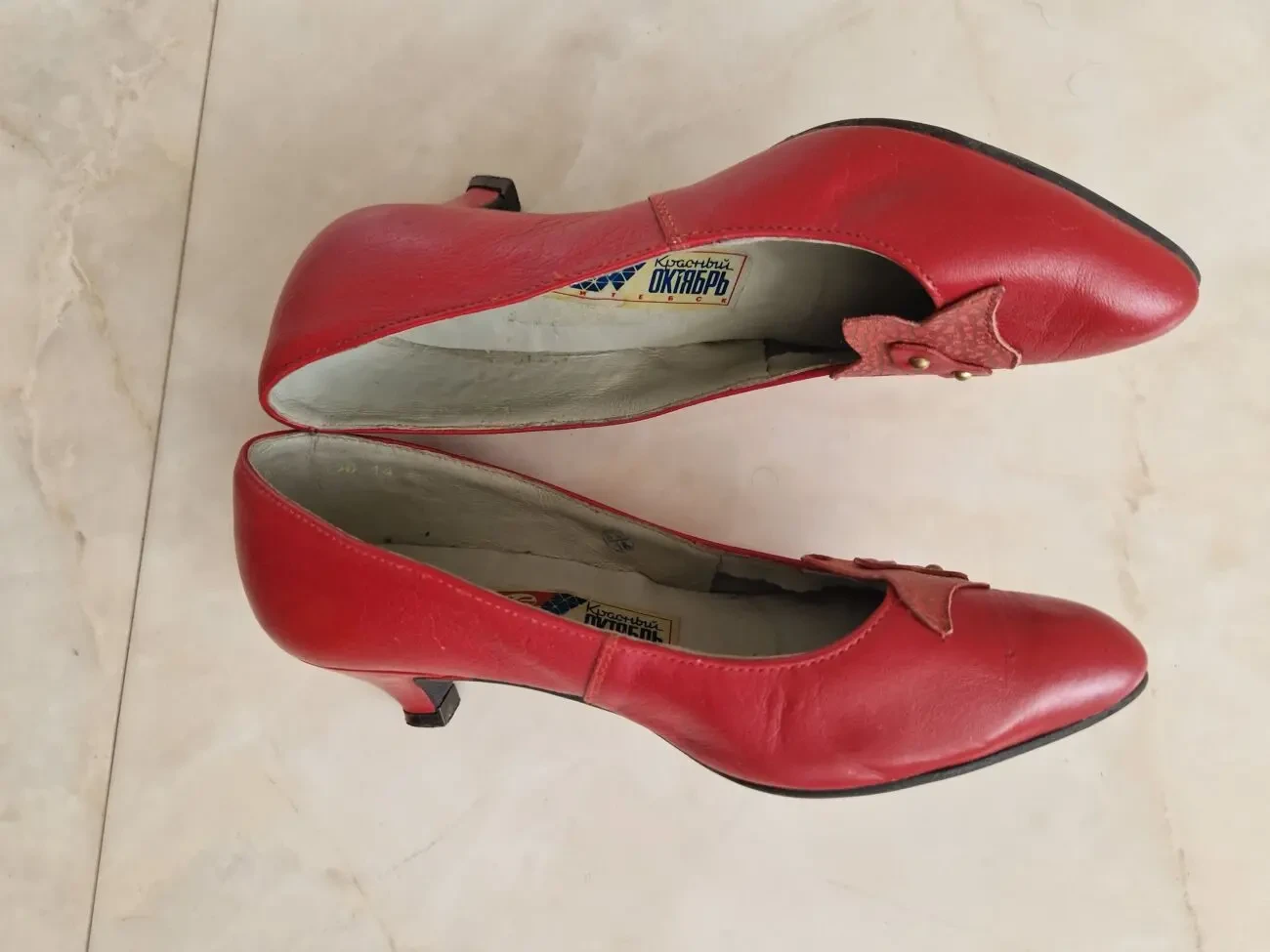 Туфлі жіночі з натуральної шкіри, р.22,0 3