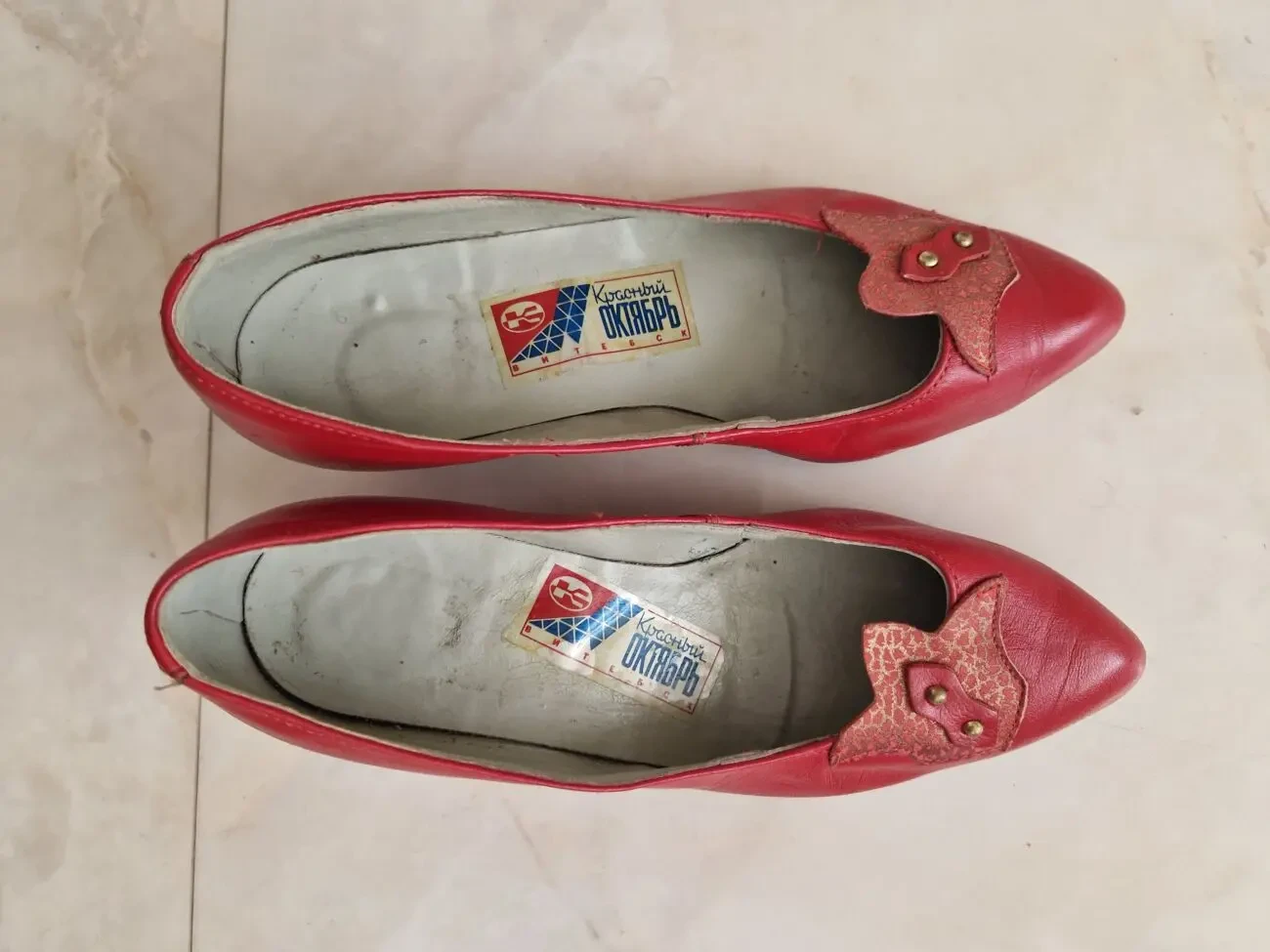 Туфлі жіночі з натуральної шкіри, р.22,0