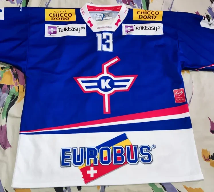 Хоккей, jersey EHC Kloten Ochsner Swiss, Kolping