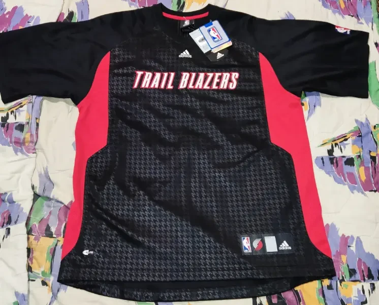 Баскетбольная футболка Adidas NBA Portland Trail Blazers