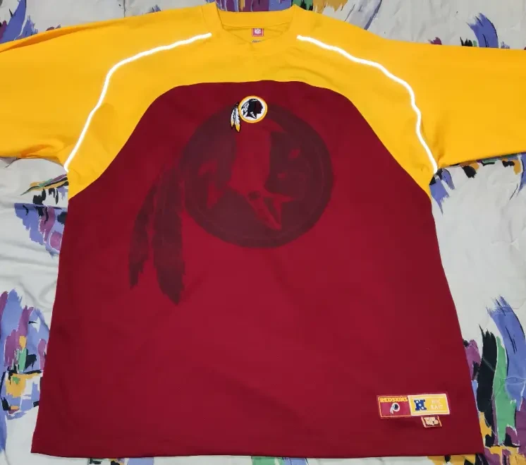 Футболка, джерси NFL NFC East Washington Redskins, длинный рукав