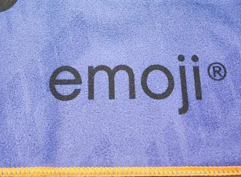 Спортивное полотенце Emoji, спорт, туризм, пляж 5