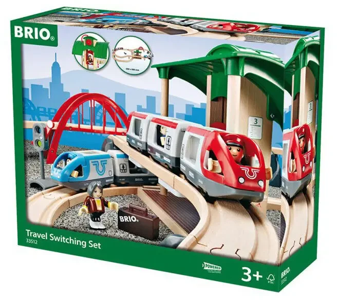 Дерев'яна залізниця Brio (Бріо) 33512 Велика подорож 8